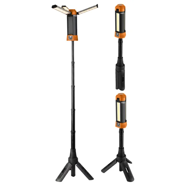 Lampa akumulatorowa ze statywem 3000 lm